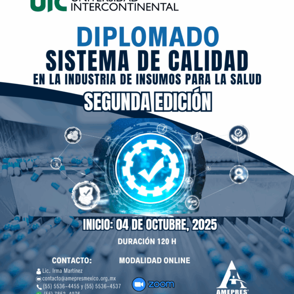SISTEMA DE CALIDAD EN LA INDUSTRIA DE INSUMOS PARA LA SALUD