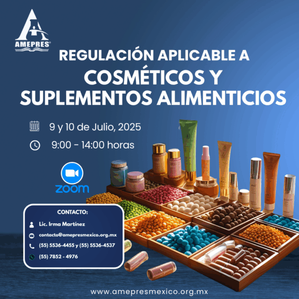 Regulación aplicable a Cosméticos y Suplementos alimenticios