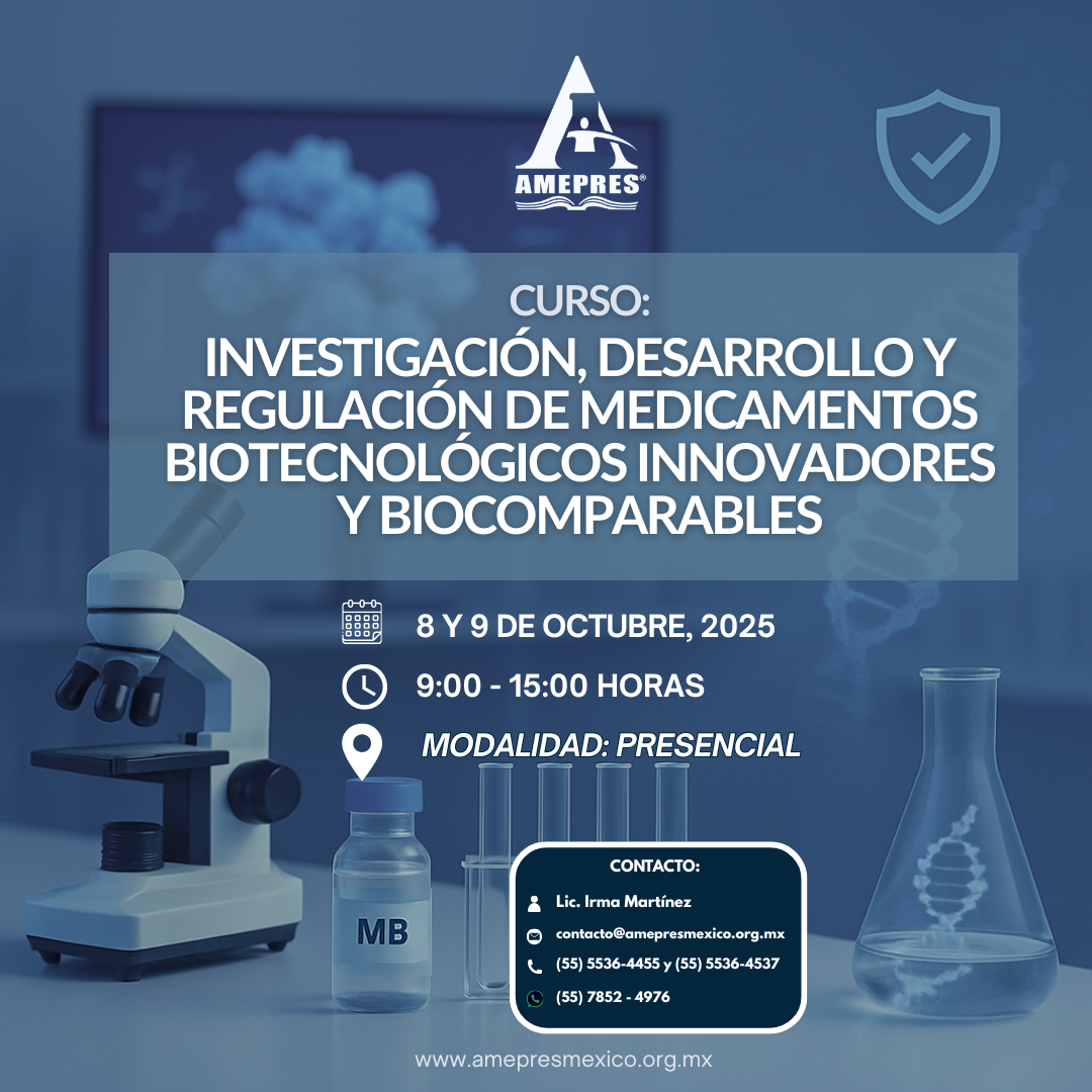 Investigación, desarrollo y regulación de medicamentos biotecnológicos innovadores y biocomparables