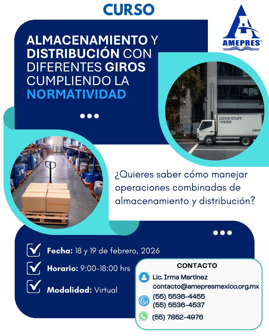 Almacenamiento y Distribución con diferentes giros cumpliendo la normatividad