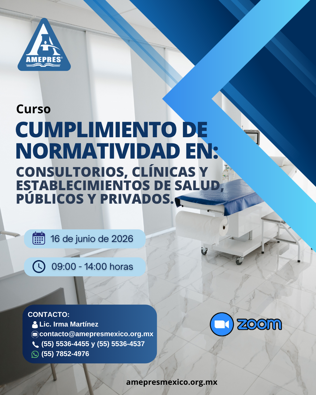 Cumplimiento de normatividad en: Consultorios, clínicas y establecimientos públicos y privados de salud