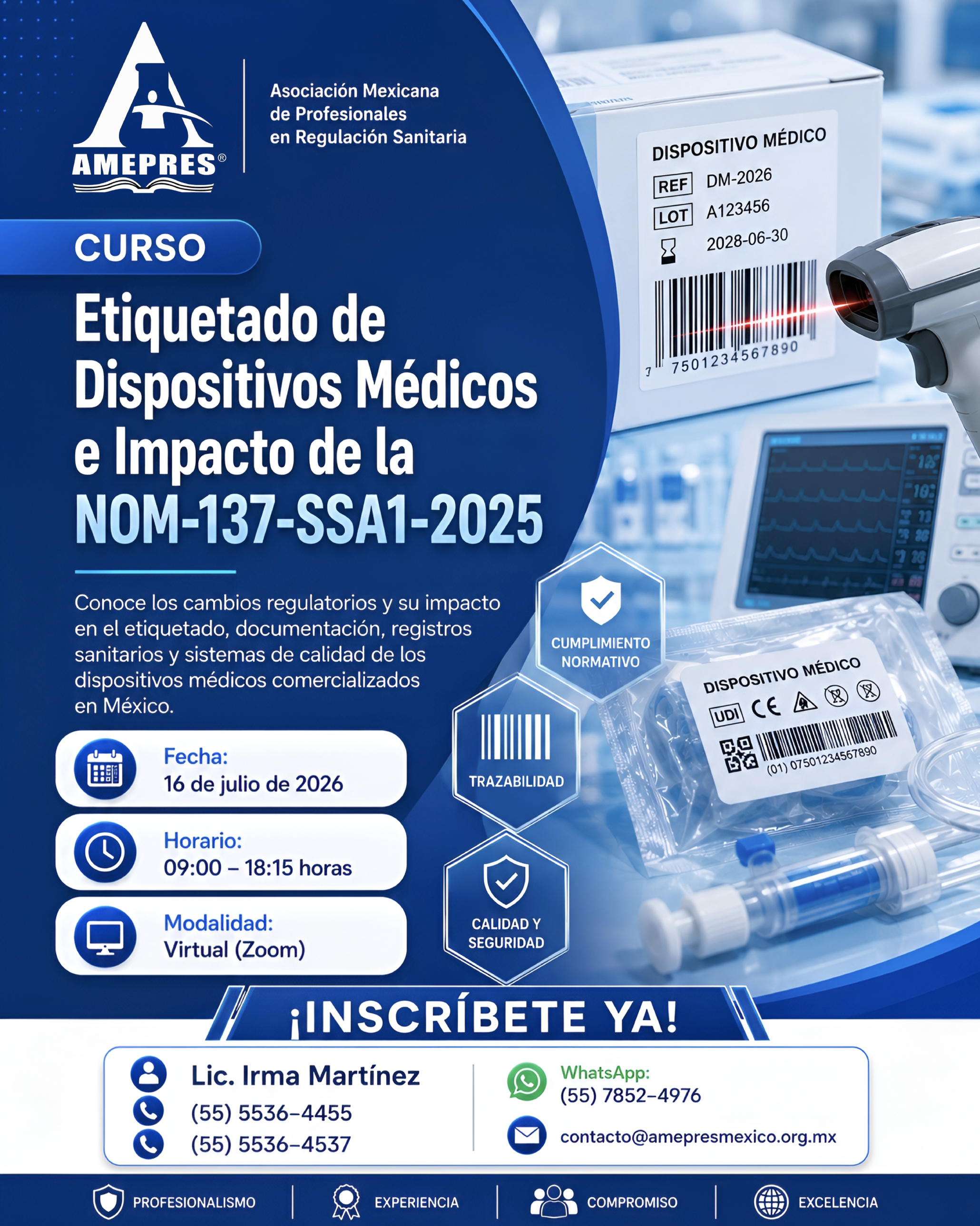 Etiquetado de Dispositivos Médicos e Impacto de la NOM-137-SSA1-2025